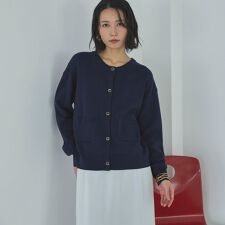 ニットジャケット