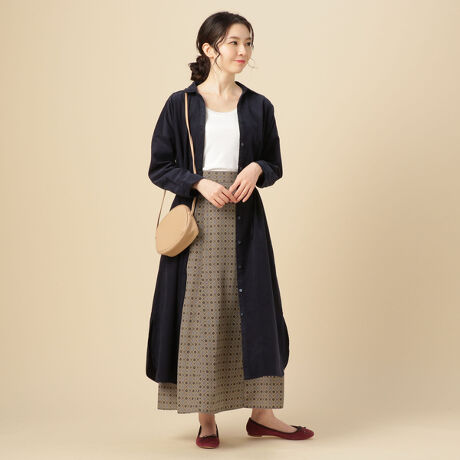 コールゆるシャツワンピース ドゥ アルシーヴ Doux Archives ファッション通販 マルイウェブチャネル