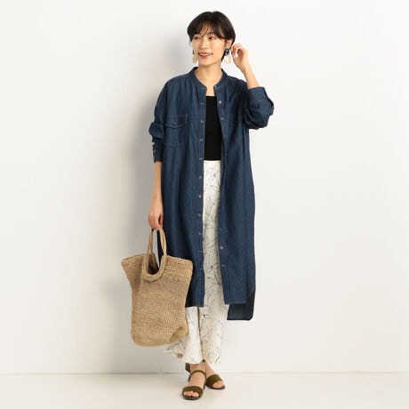 デニムシャツワンピース ドゥ アルシーヴ Doux Archives ファッション通販 マルイウェブチャネル To601 125 57 01