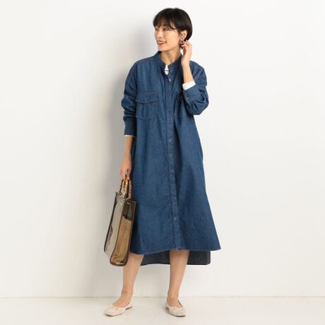 デニムシャツワンピース ドゥ アルシーヴ Doux Archives ファッション通販 マルイウェブチャネル To601 125 57 01