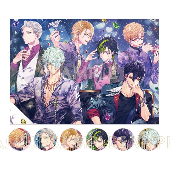 Otomate 冬季市場 21 布海報 可以徽章6張cupit寄生蟲 オトメイト 冬の市 21 布ポスター 缶バッジ6個セット キューピット パラサイト 日本露天購物 Ruten Japan