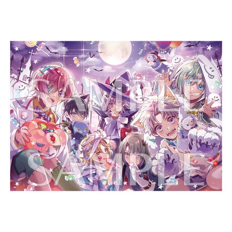 Cendrillon palikA】ifちびっこ Happy Halloween 布ポスター 