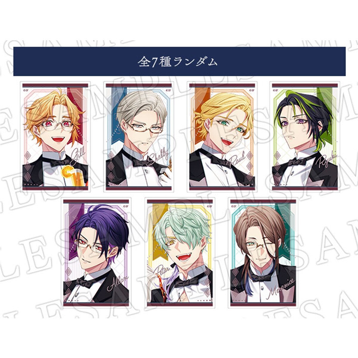 OM冬2025】ランダムアクリルカード キューピット・パラサイト