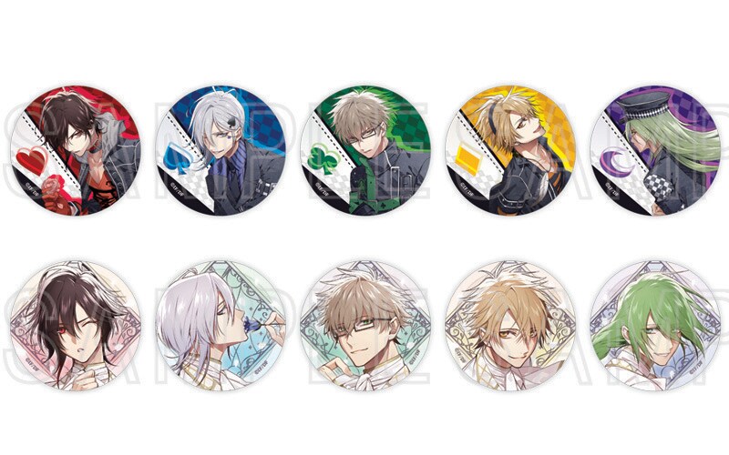 AMNESIA ケント　缶バッジ AMNESIA オトメイトストア ランダム缶バッジ ケント 12点 AMNESIA