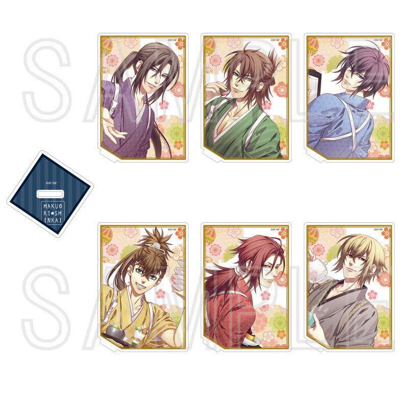 薄桜鬼 真改 万葉ノ抄】缶バッジ-特装版ver-(ランダム全8種