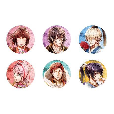 ビルシャナ戦姫 ～源平飛花夢想～】缶バッジ-発売記念ver-(ランダム全6 