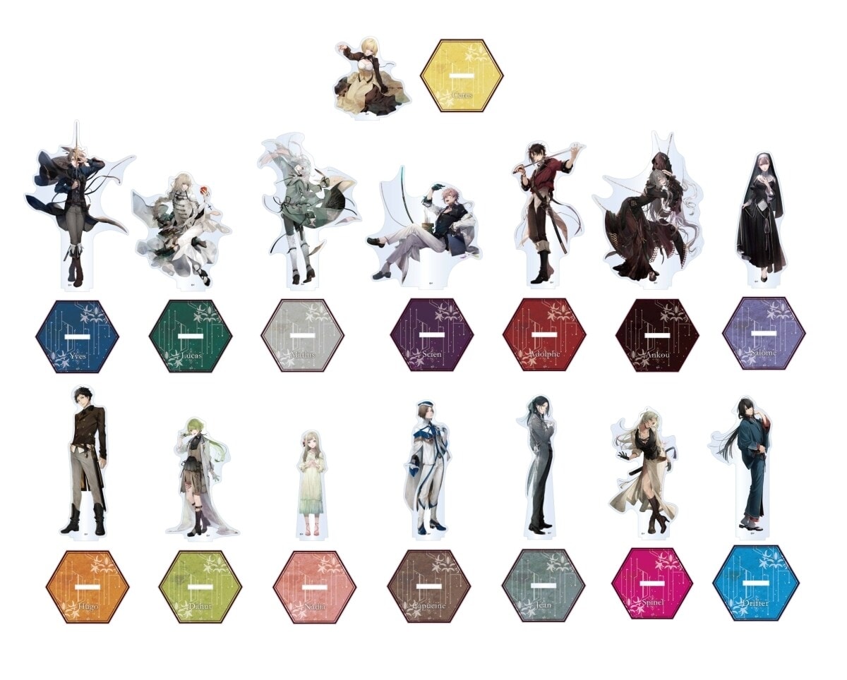 終遠のヴィルシュ アクスタ 全6種 オトなつ オトメイト オトメイトマーケット オトメイト マーケット オトなつ 終遠のヴィルシュ アクスタ