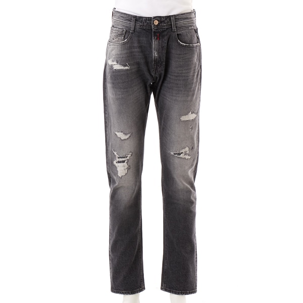 スーパースリムBRONNY MAESTRO ブラックストレッチデニム | リプレイ