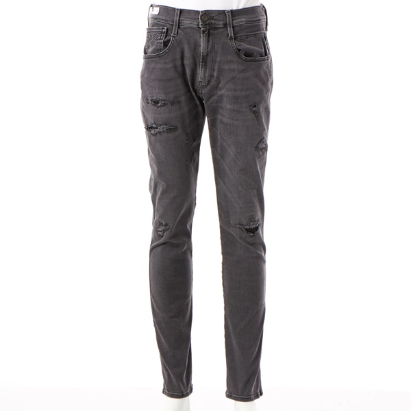 リラックスフィットKIRANブルーブラウンストレッチデニム | リプレイ