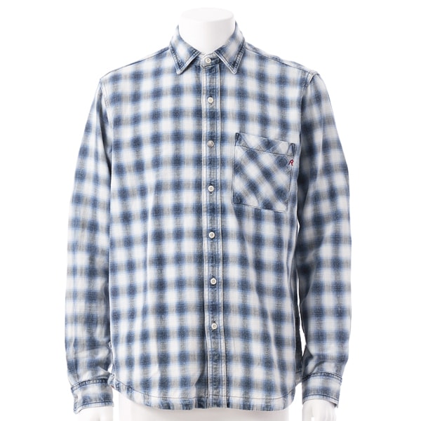ブラッシュドウーレンチェックのシャツジャケット | リプレイ(REPLAY