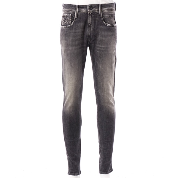 新品✨REPLAY リプレイ スーパースリムBRONNYグレーデニム スーパー