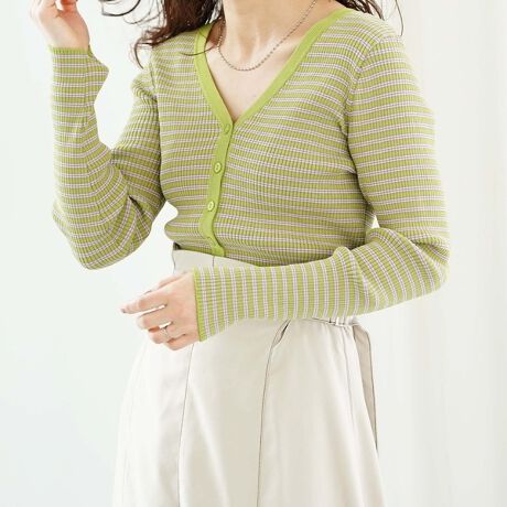 マルチボーダー２ｗａｙカーディガン アルシーヴ Archives ファッション通販 マルイウェブチャネル