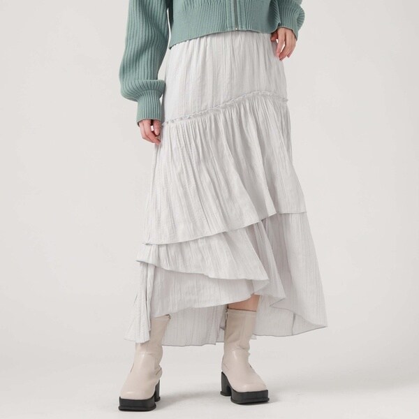 y's  アシメトリースカート Y's アシンメトリー スカート | ブラック | FARFETCH JP