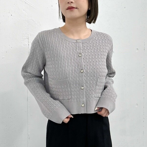 大人気【OSHIMA REI】SWEDISH ARMY カーディガン OSHIMA REI /Swedish Army Cardigan