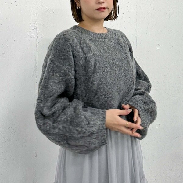 ゆるケーブルショートニット | アルシーヴ(archives) | マルイウェブ