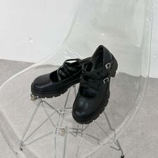 ダブルクロスパンプス