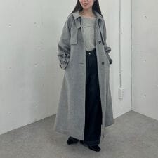 アルシーヴ(archives)の２ｗａｙウールトレンチコート