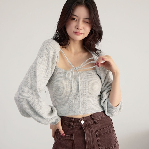 ケーブルニットボレロアンサンブル | アルシーヴ(archives) | マルイ