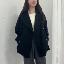 アルシーヴ(archives)のシャギーダブルミドルコート