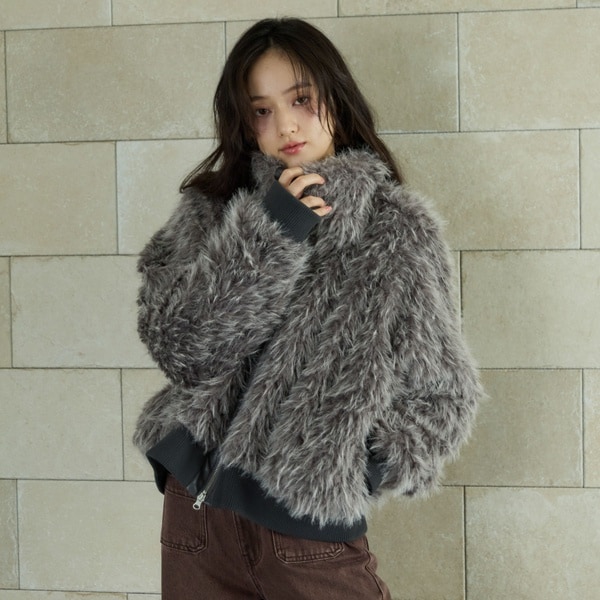 ZIPミックスファーブルゾン | アルシーヴ(archives) | マルイウェブ