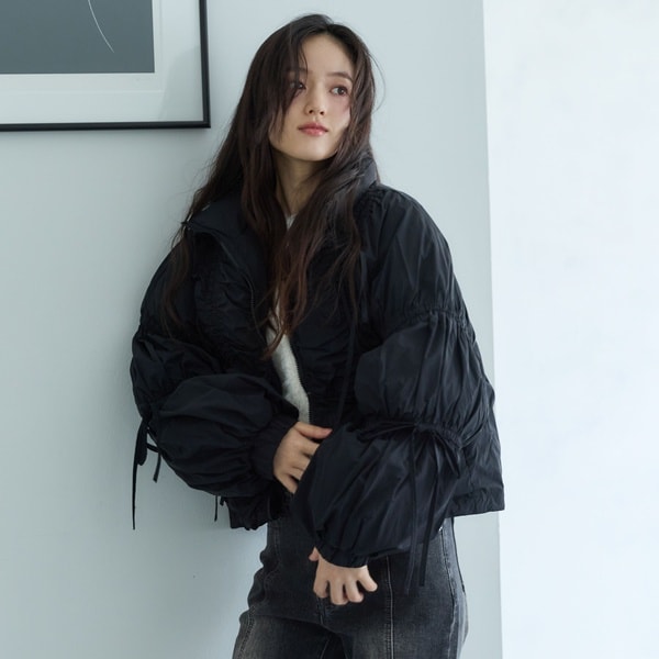 アルシーヴ（archives）/リボンシャ−リング中綿ブルゾン リボンシャ－リング中綿ブルゾン | アルシーヴ(archives) | マルイ