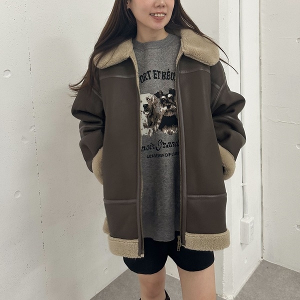 ZIPミックスファーブルゾン | アルシーヴ(archives) | マルイウェブ