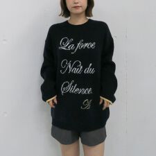 アルシーヴ(archives)のラインロゴｊｑミドルニットプルオーバー