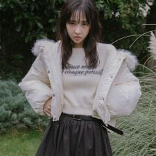 アルシーヴ(archives)のフェザーロゴＪＱニットプルオーバー