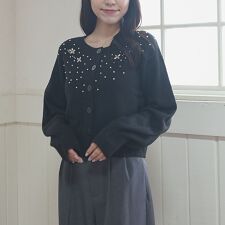 アルシーヴ(archives)のビジューニットカーディガン