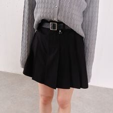 ベルト付きプリーツミニＳＫ