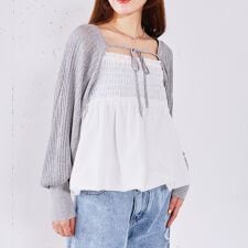 バルーンビスチェ×ニットボレロＳＥＴ