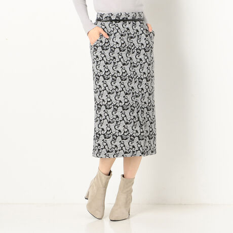 ジャガードミモレタイトスカート アルシーヴ Archives ファッション通販 マルイウェブチャネル