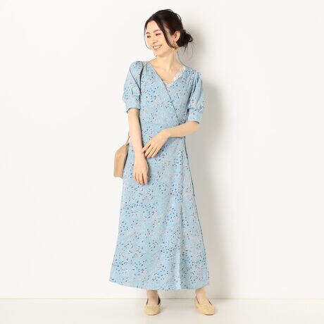 花柄カシュクールワンピース アルシーヴ Archives ファッション通販 マルイウェブチャネル