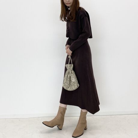 ニットベスト リブニットワンピースｓｅｔ アルシーヴ Archives ファッション通販 マルイウェブチャネル