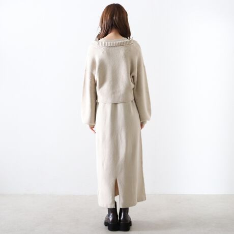 ２ｗａｙニットカーディガン ニットワンピースｓｅｔ チーク Cheek ファッション通販 マルイウェブチャネル