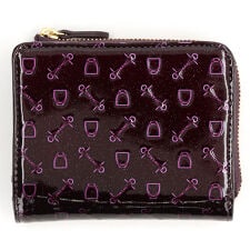 ハーネスパテント L字ジップショートウォレット