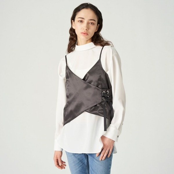 【ドラマ着用商品】キャミコルセットブラウス