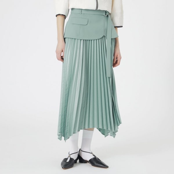 ドラマ着用商品】エンブロイダリーレースミモレスカート | ラブレス