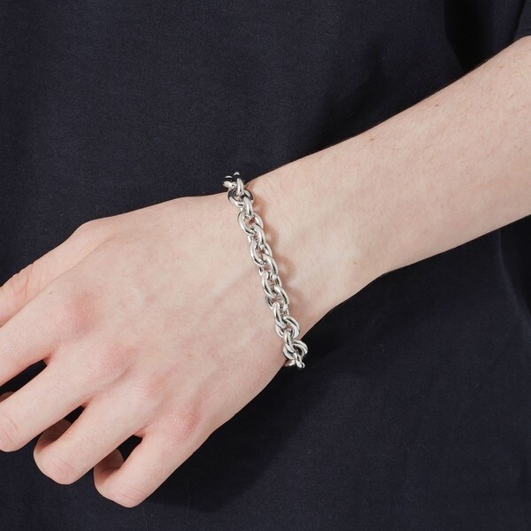 ユナイテッドアローズ シルバー925 ツイスト ブレスレット Ｍ シルバー925 ツイストブレスレット M （ブレスレット・バングル