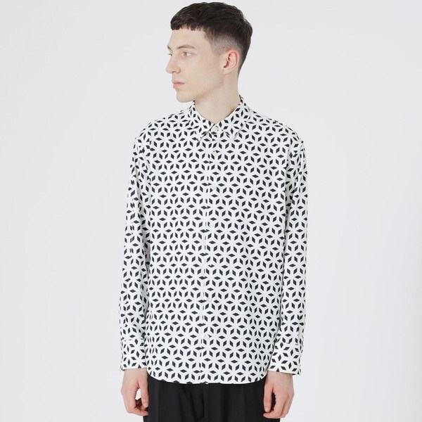シンセティックレザー フレイシャツ LOVELESS 長袖シャツ シンセティックレザー フレイシャツ LOVELESS 長袖シャツ