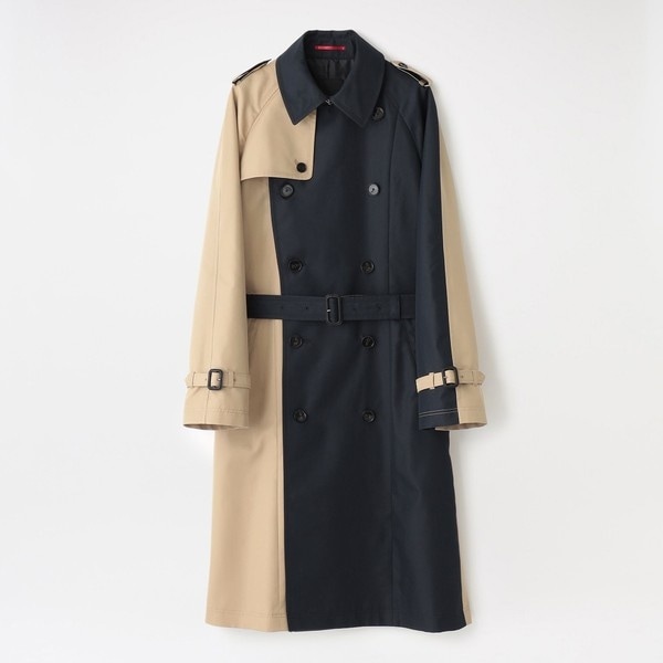 【定番】マッキントッシュ ロンドン ギャバジン トレンチコート ライナー L 黒 LEON掲載】【DUNFORD TRENCH】ギャバジントレンチコート(コート