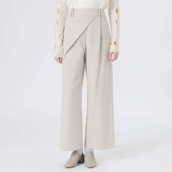 ラップワイドパンツ