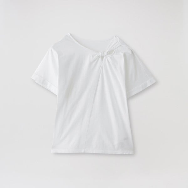 クラーク志織コラボ】ベーシッククリア天竺Tシャツ | ブルー