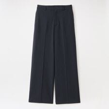 ポプリンストレートパンツ