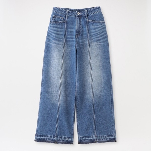 パンツ デニム ジーンズ 「追加生産」リコンストラクトバギーデニム レディース 追加生産リコンストラクトバギーデニム（デニムパンツ）｜LOVELESS