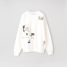 【Collage Print Sweatshirt ?artwork by Shohei Yoshi