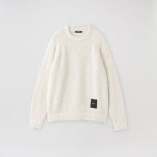 【UNISEX】ブークレカラーニットプルオーバー