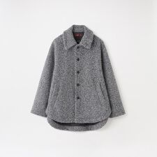 【UNISEX】ブラッシュドループボアブルゾン