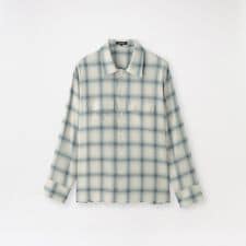レーヨンオンブレCPOシャツ