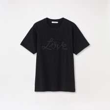 LOVEコード刺繍Tシャツ